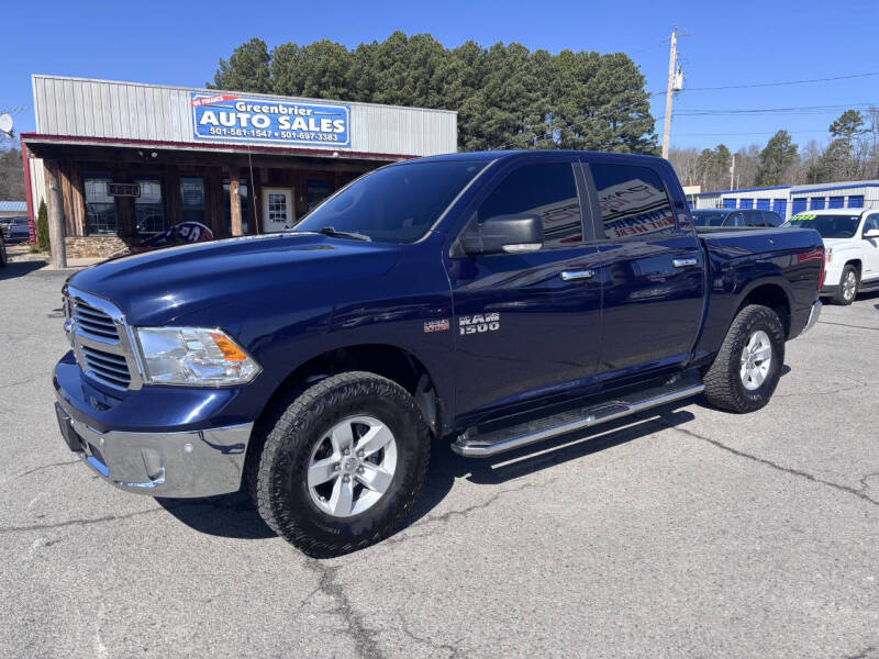 2017 RAM 1500 for sale at Greenbrier Auto Sales in Greenbrier AR