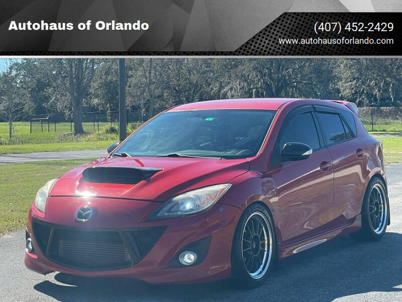 2013 Mazda MAZDASPEED3 Touring