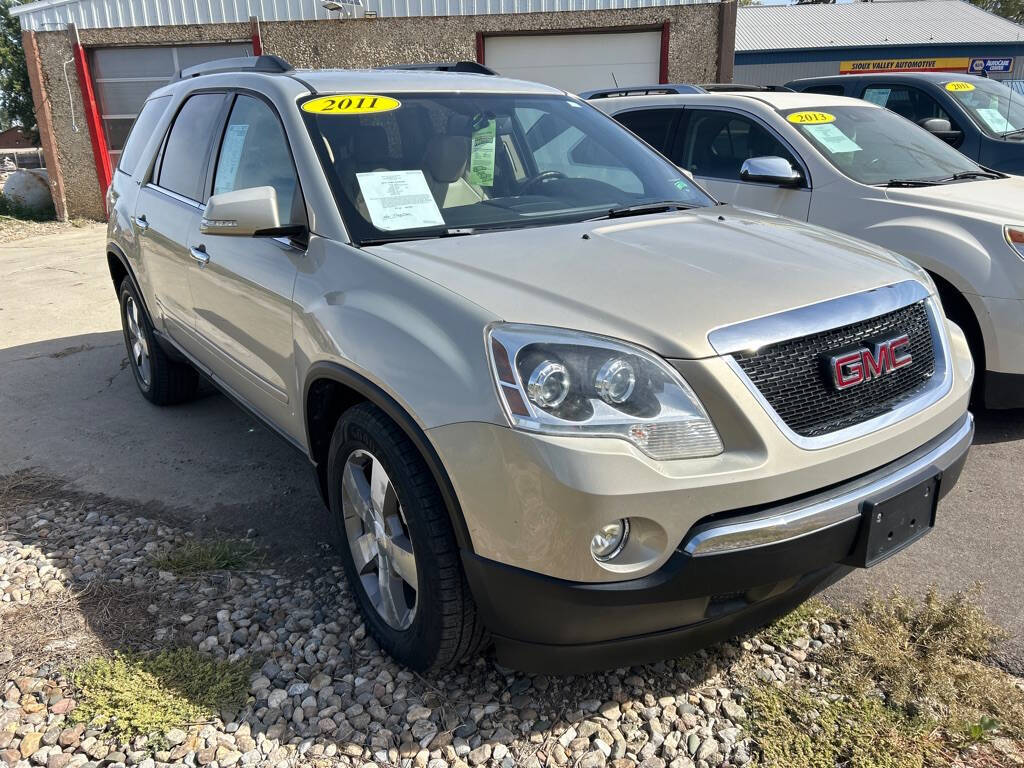 2011 GMC Acadia for sale at Sioux Valley Automotive in Correctionville, IA