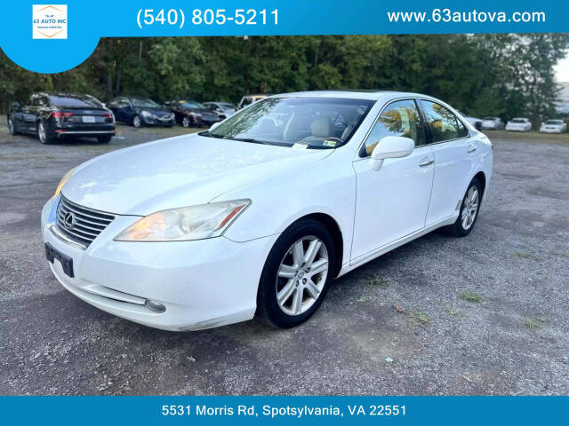 2009 Lexus ES 350 for sale at 63 Auto Inc in Spotsylvania, VA