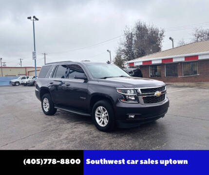 2017 Chevrolet Tahoe for sale at Southwest Car Sales Uptown in Oklahoma City OK