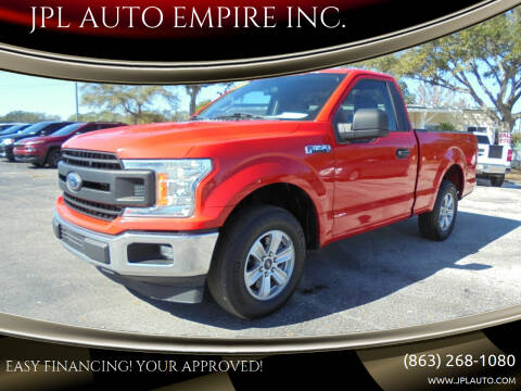 2019 Ford F-150 for sale at JPL AUTO EMPIRE INC. in Lake Alfred FL