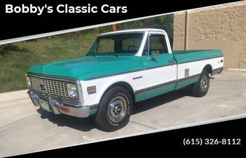 1971 Chevrolet C/K 20 Series for sale at Bobby's Classic Cars in Dickson TN