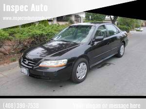 2002 Honda Accord for sale at Inspec Auto in San Jose CA