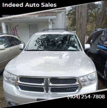 2012 Dodge Durango for sale at Indeed Auto Sales in Lawrenceville GA