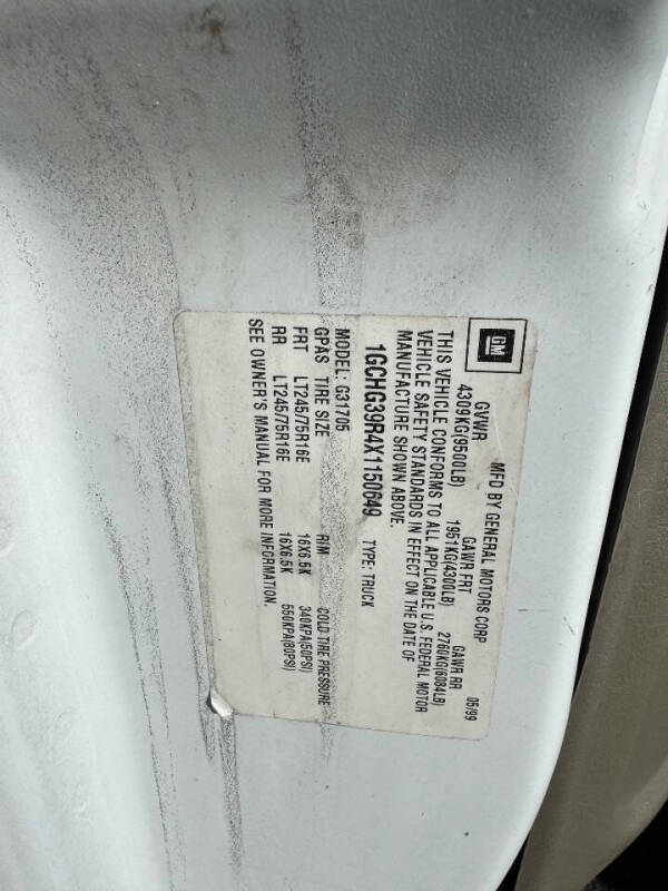 1999 Chevrolet Express G3500