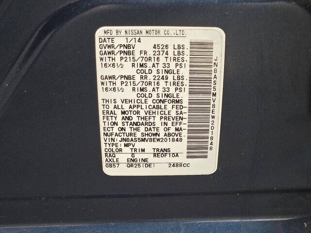 2014 Nissan Rogue Select S