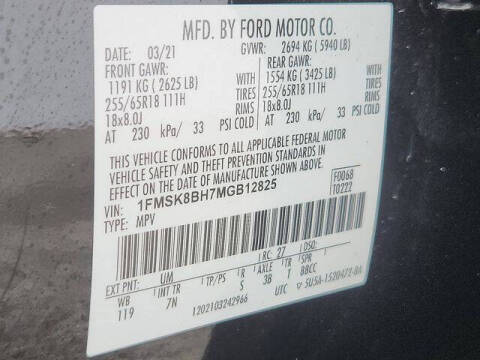 2021 Ford Explorer