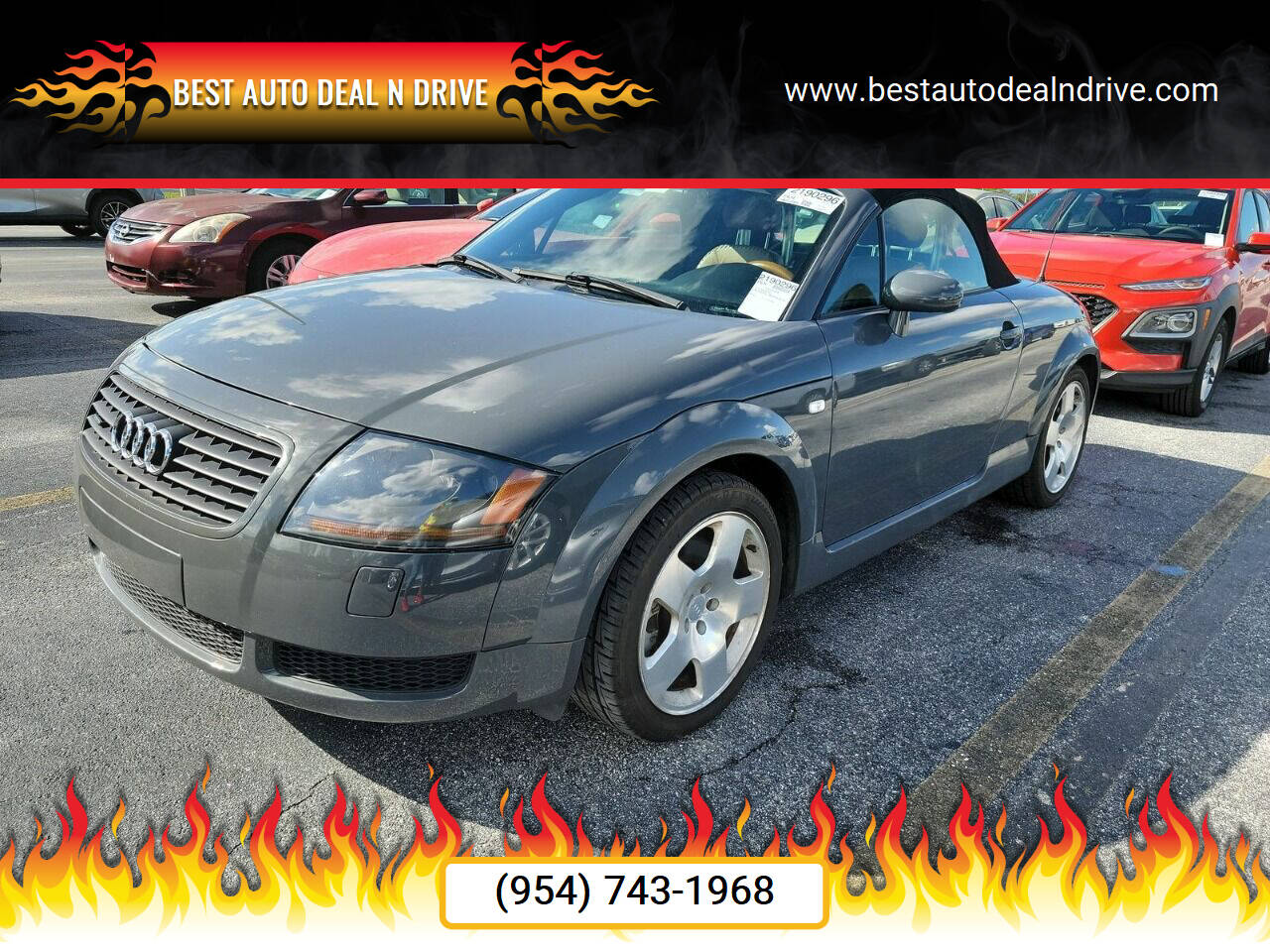 2001 AUDI TT Roadster - $5,975