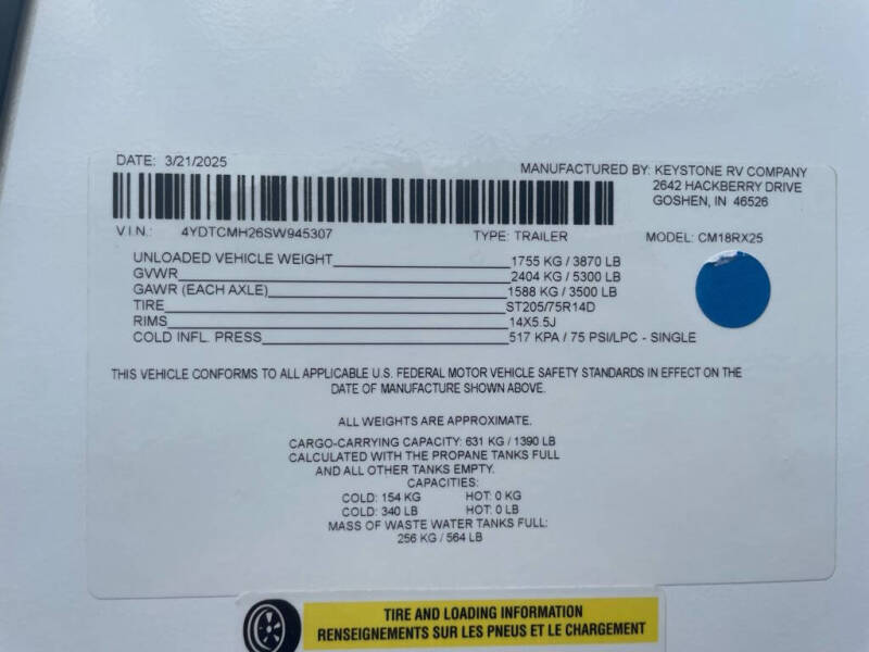 2025 Coleman COLEMAN LIGHT