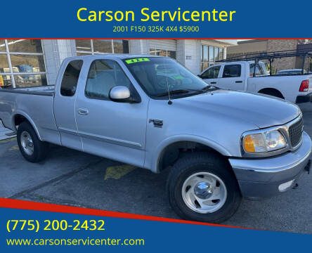 2001 Ford F-150 for sale at Carson Servicenter in Carson City NV