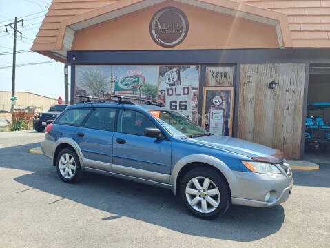 2009 Subaru Outback for sale at Alpha Automotive in Billings MT