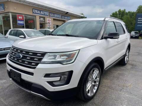 2017 Ford Explorer for sale at USA Auto Sales & Services, LLC in Mason OH