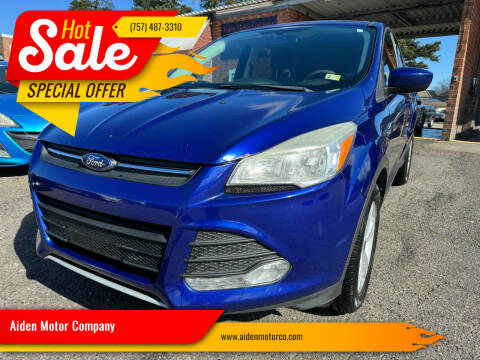 2014 Ford Escape for sale at Aiden Motor Company in Portsmouth VA