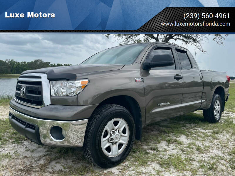 2010 Toyota Tundra for sale at Luxe Motors in Fort Myers FL