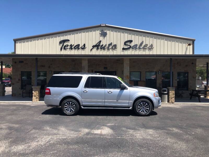 2017 Ford Expedition EL for sale at Texas Auto Sales in San Antonio TX