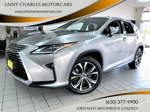 2019 Lexus RX 350 for sale at SAINT CHARLES MOTORCARS in Saint Charles IL
