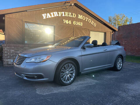 2013 Chrysler 200 for sale at Fairfield Motors in Fort Wayne IN