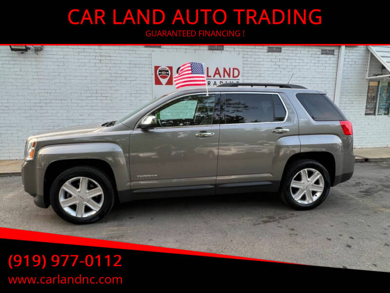 2012 GMC Terrain for sale at CAR LAND  AUTO TRADING in Raleigh NC