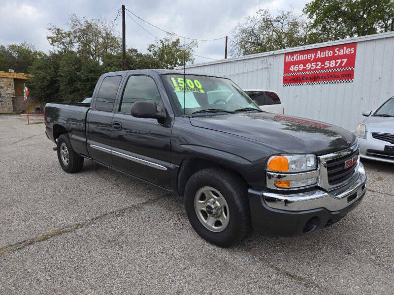 2003 GMC Sierra 1500 for sale at McKinney Auto Sales in Mckinney TX