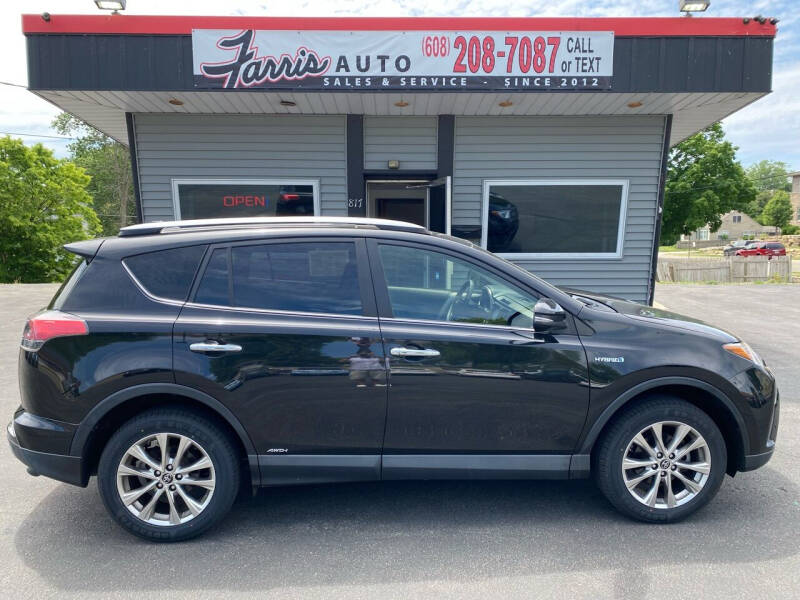 2018 Toyota RAV4 Hybrid for sale at Farris Auto - Main Street in Stoughton WI