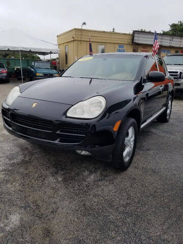 2004 Porsche Cayenne for sale at Vicky Auto Sales llc in Miami FL