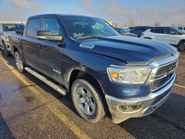 Used 2021 RAM Ram 1500 Pickup Big Horn/Lone Star with VIN 1C6SRFFT7MN640015 for sale in Maysville, KY