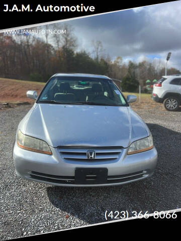 2002 Honda Accord for sale at J.A.M. Automotive in Surgoinsville TN