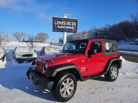 2008 Jeep Wrangler for sale at Lewis Blvd Auto Sales in Sioux City IA
