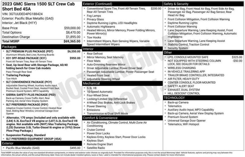 2023 GMC Sierra 1500