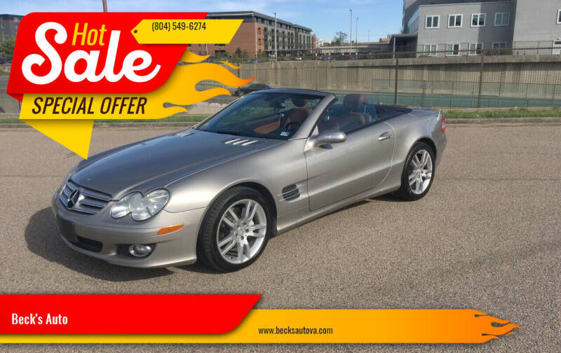 2007 Mercedes-Benz SL-Class for sale at Beck's Auto in Chesterfield VA
