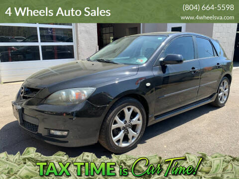 2008 Mazda MAZDA3 for sale at 4 Wheels Auto Sales in Ashland VA