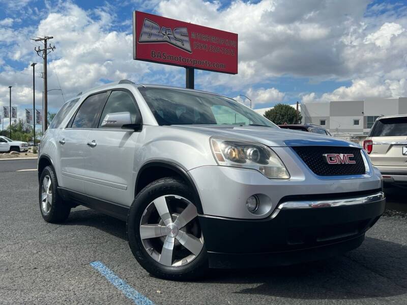 2010 GMC Acadia for sale at BAS MOTORSPORTS in Clovis CA