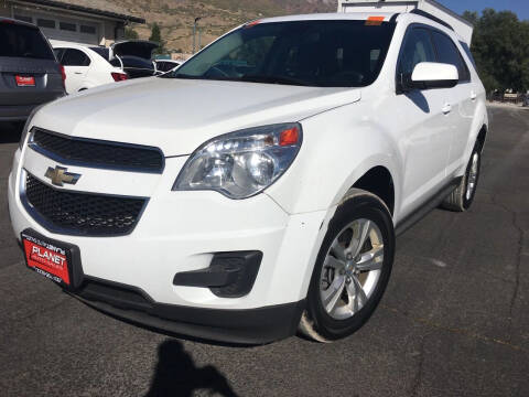 2013 Chevrolet Equinox for sale at PLANET AUTO SALES in Lindon UT