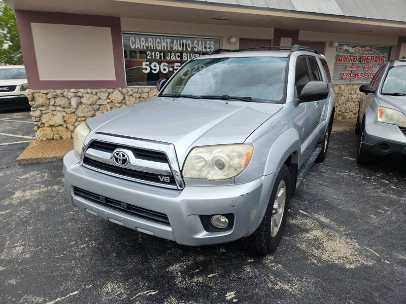 2006 Toyota 4Runner for sale at CAR-RIGHT AUTO SALES INC in Naples FL