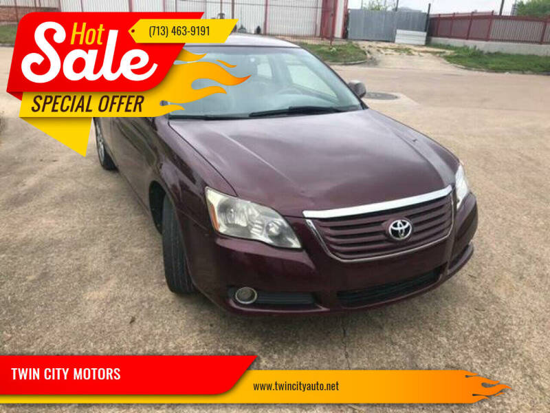 2008 Toyota Avalon for sale at TWIN CITY MOTORS in Houston TX