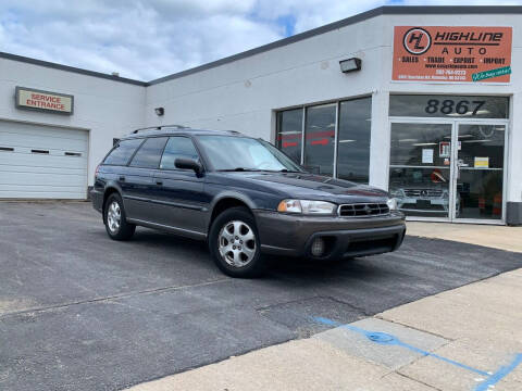 1998 Subaru Legacy for sale at HIGHLINE AUTO LLC in Kenosha WI