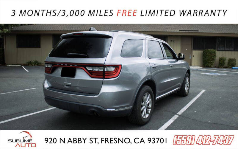 2017 Dodge Durango SXT