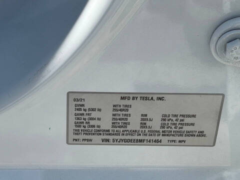 2021 Tesla Model Y Long Range