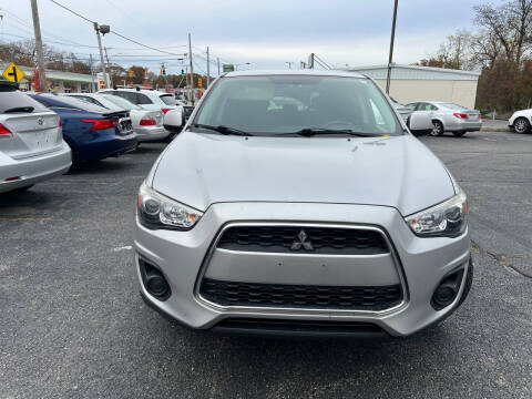 2015 Mitsubishi Outlander Sport for sale at M & J Auto Sales in Attleboro MA