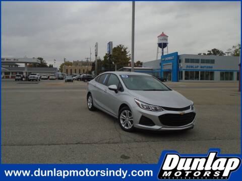 2019 Chevrolet Cruze for sale at DUNLAP MOTORS INC in Independence IA
