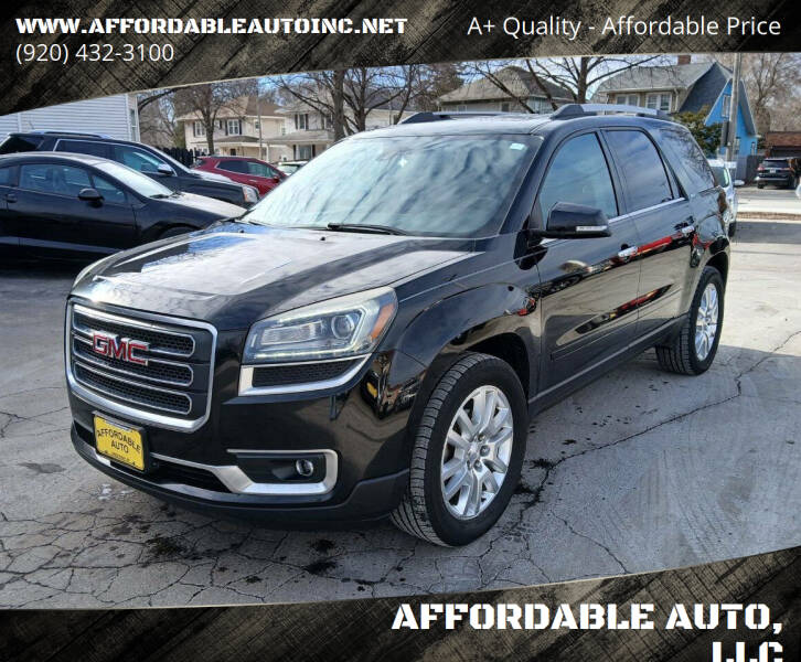 2016 GMC Acadia for sale at AFFORDABLE AUTO, LLC in Green Bay WI