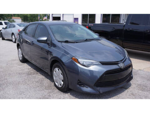 2017 Toyota Corolla for sale at Credit Connection Sales in Fort Worth TX