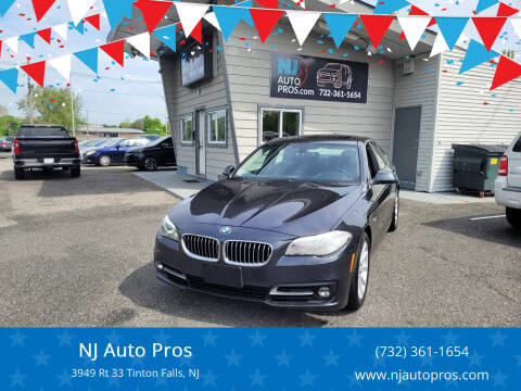 2015 BMW 5 Series for sale at NJ Auto Pros in Tinton Falls NJ