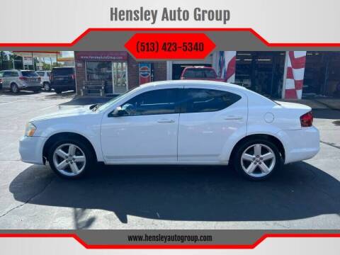 2013 Dodge Avenger for sale at Hensley Auto Group in Middletown OH