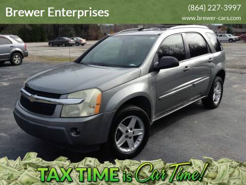 2005 Chevrolet Equinox for sale at Brewer Enterprises 3 in Greenwood SC