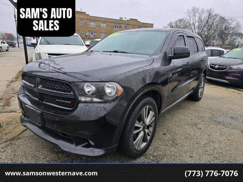 2013 Dodge Durango for sale at SAM'S AUTO SALES in Chicago IL