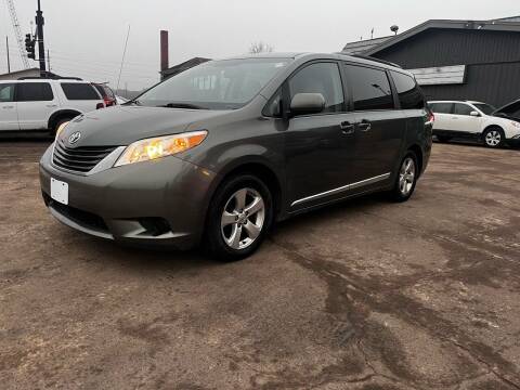 2011 Toyota Sienna for sale at Canyon Auto Sales LLC in Sioux City IA