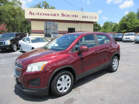 2016 Chevrolet Trax for sale at Automart South in Alabaster AL