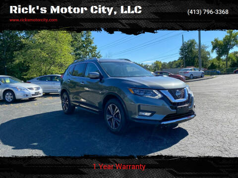 2018 Nissan Rogue for sale at Rick's Motor City, LLC in Springfield MA